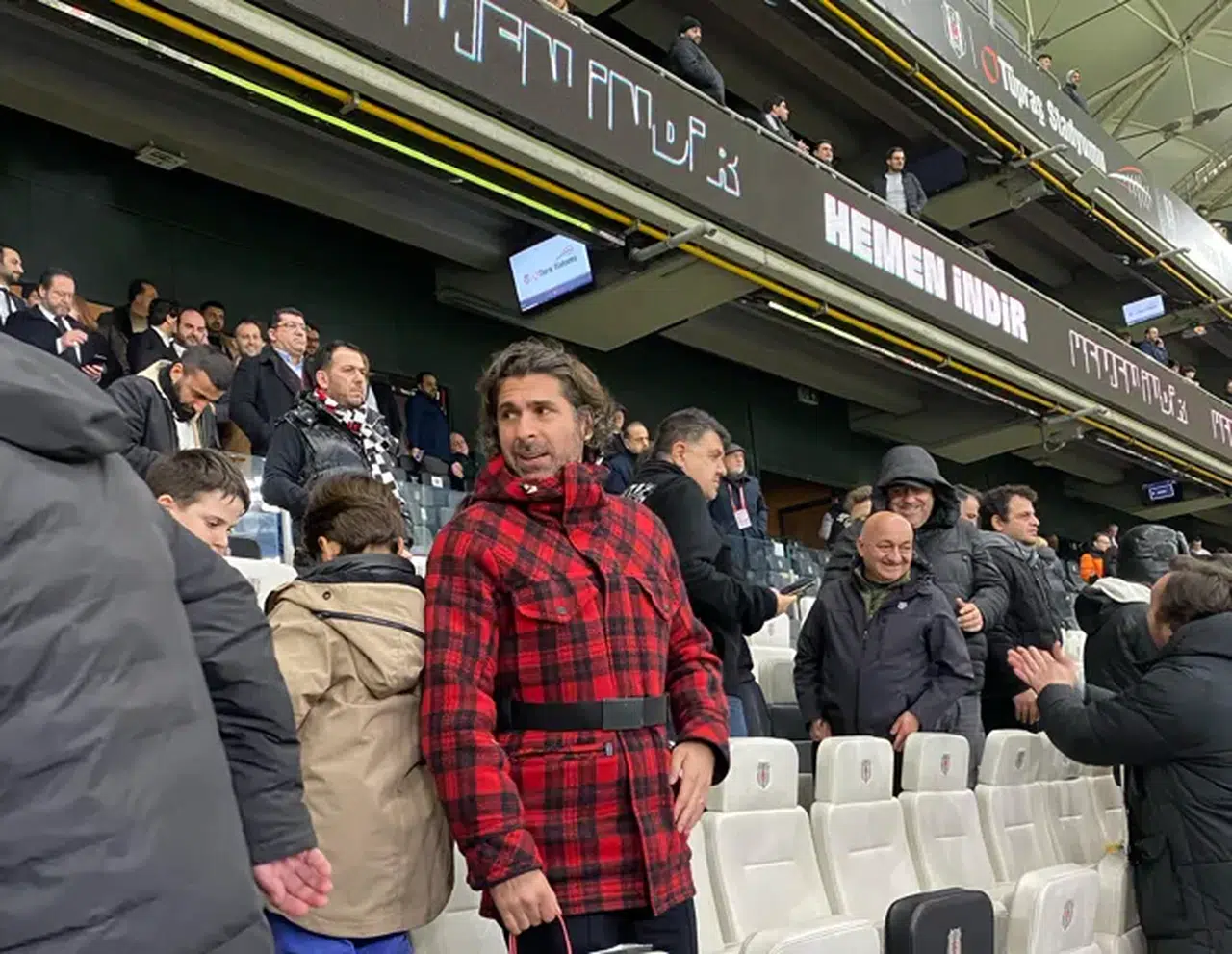 Beşiktaş’ın Eski İspanyol Oyuncusu Maçı İzlemeye Geldi