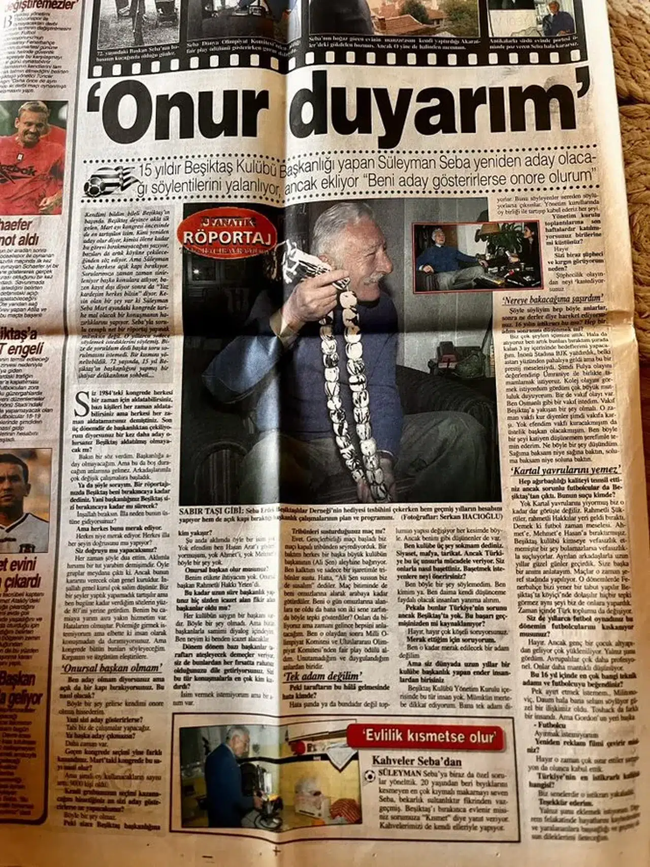 Tuğba Hacıbayramoğlu’nun Efsane Başkanımız ile Röportajı!