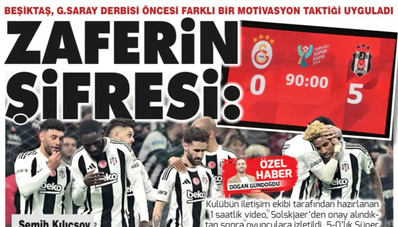 Derbi Zaferinin Şifreleri