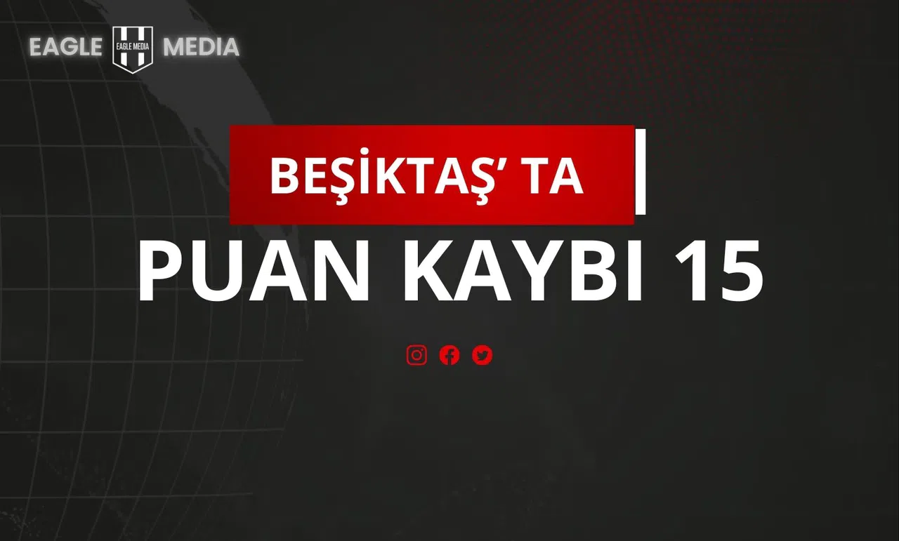 Beşiktaş Öne Geçtiği Maçları Kazanamıyor, 15 Puan Uçtu!