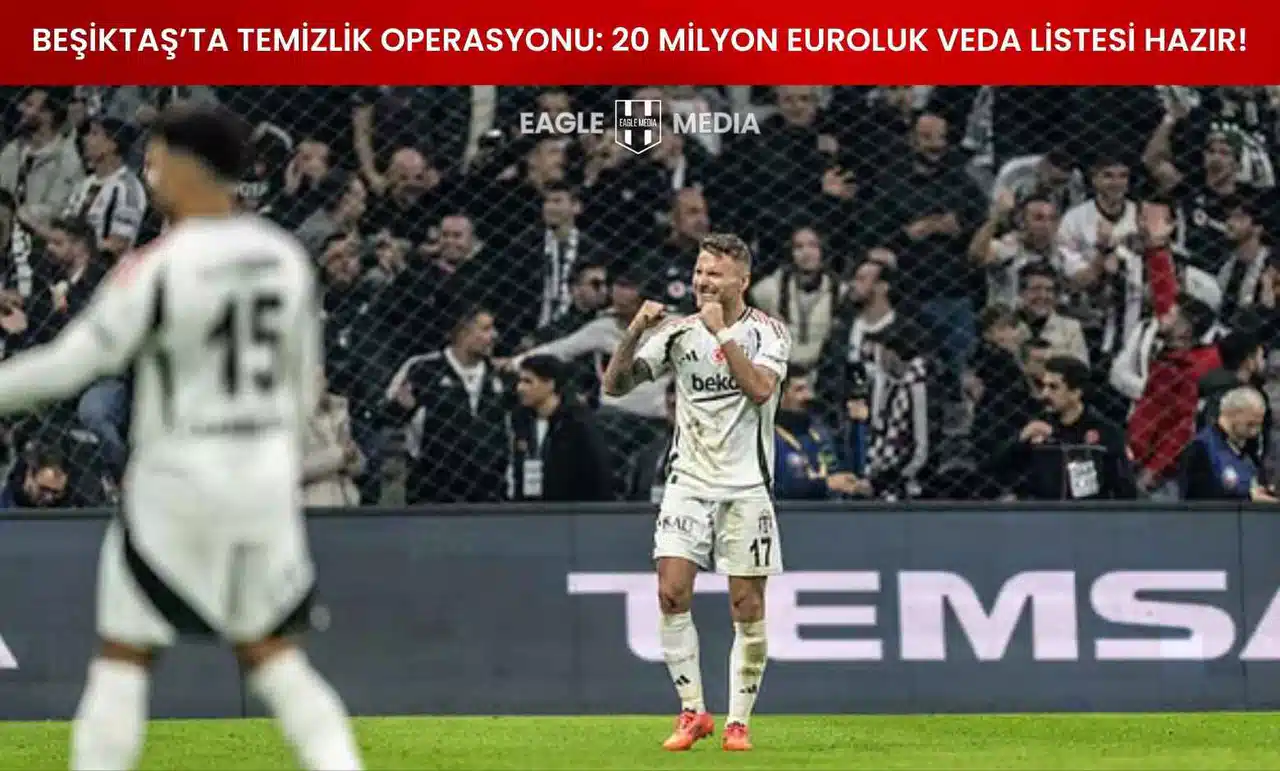 Beşiktaş’ta Temizlik Operasyonu: 20 Milyon Euroluk Veda Listesi Hazır!