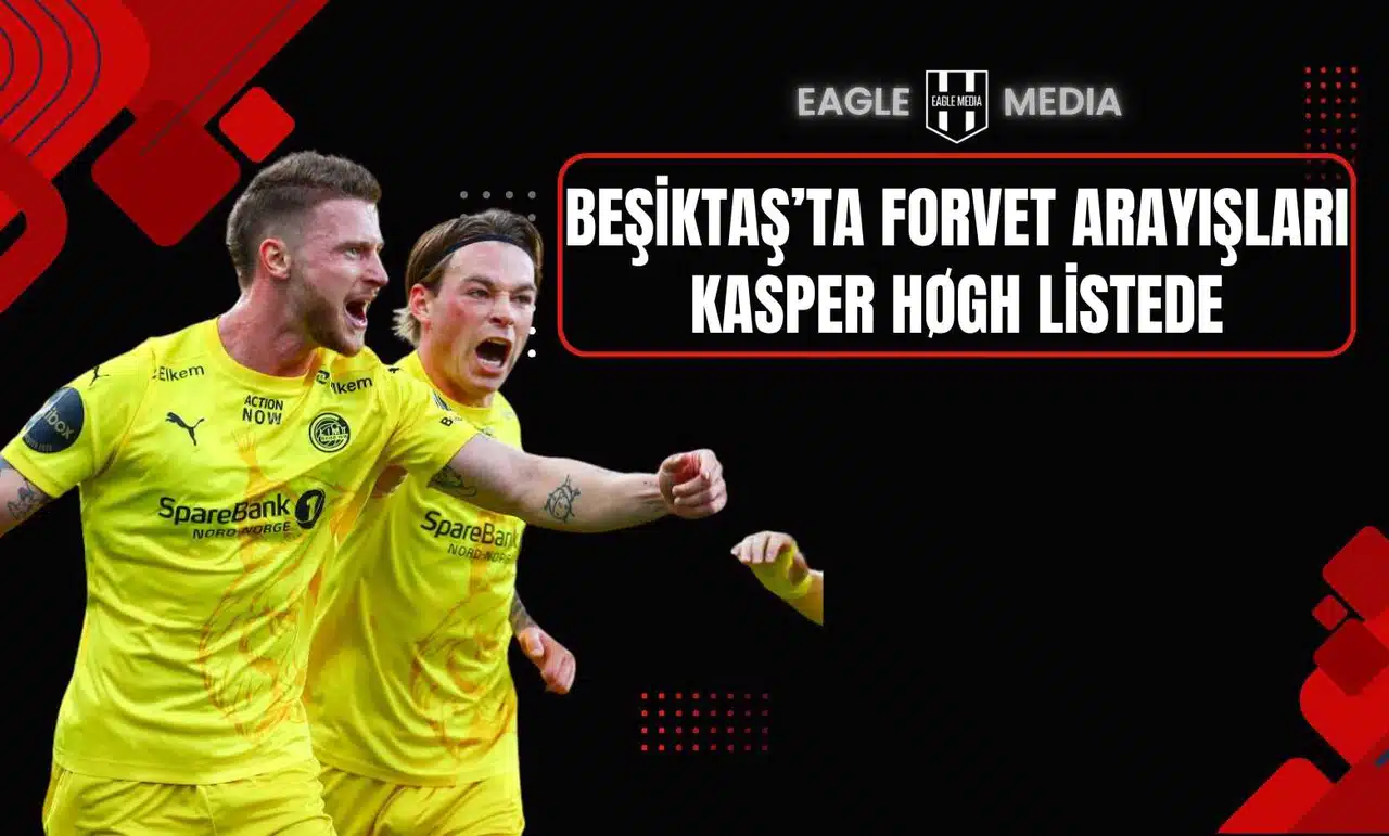 Beşiktaş'ta Forvete Bir Aday Daha: Kasper Høgh