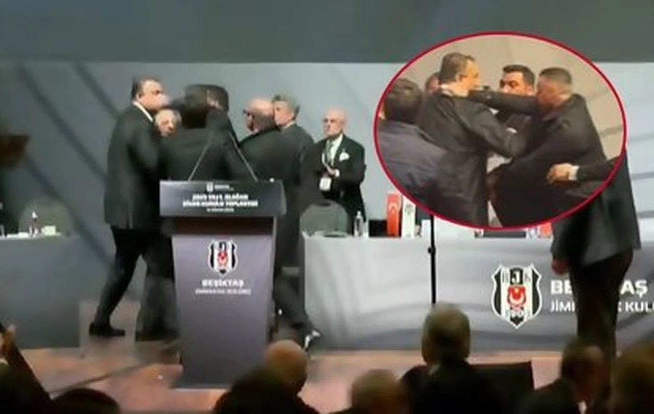Beşiktaş Kongre Saldırı Anından Yeni Görüntüler