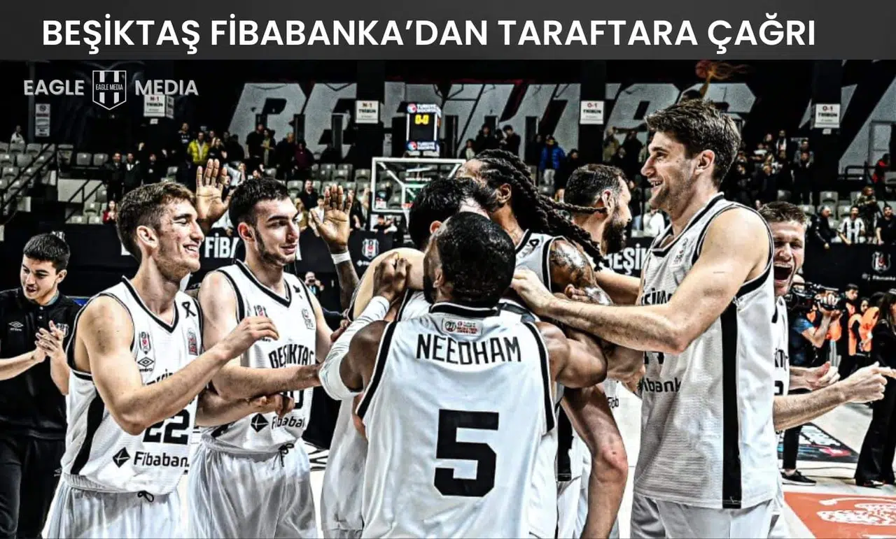 Beşiktaş Fibabanka'dan Taraftara Çağrı: Sinan Erdem'de Tribünler Beyaza Bürünecek!