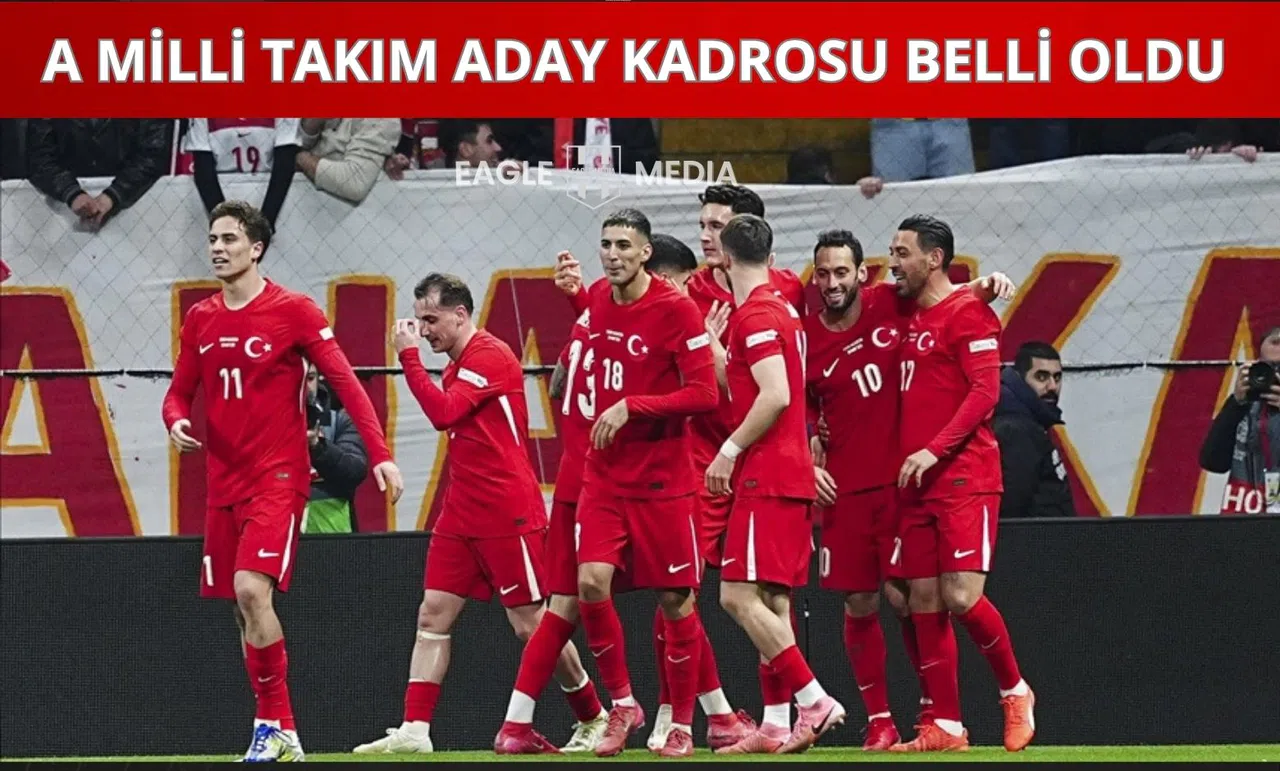 A Milli Takım Kadrosu Açıklandı! Beşiktaş'tan Sürpriz İsim