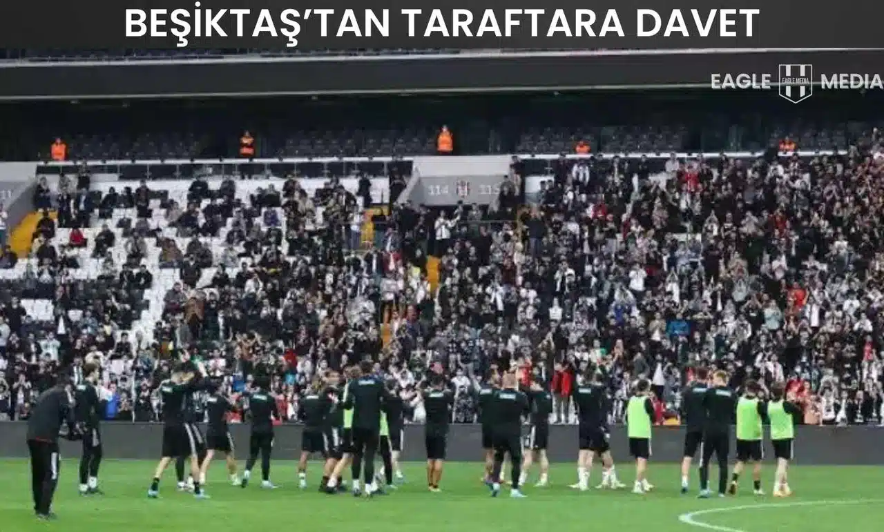 Beşiktaş'tan Taraftara Antrenman Daveti