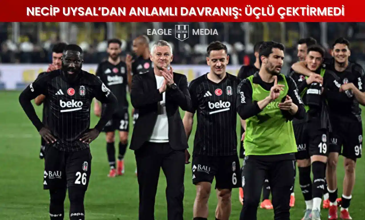 Derbi Zaferinin Ardından Necip Uysal’dan Anlamlı Davranış: Üçlü Çektirmedi