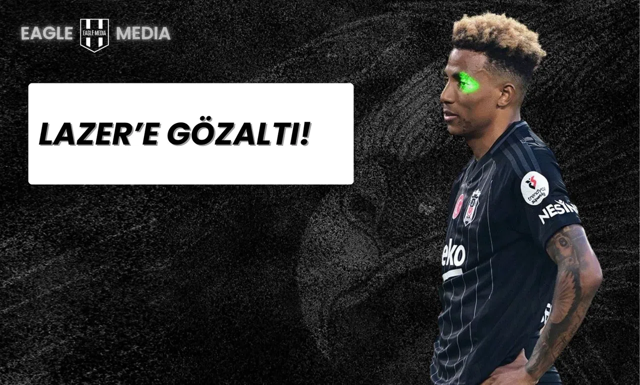 Fernandes'e lazer tutan taraftar gözaltına alındı