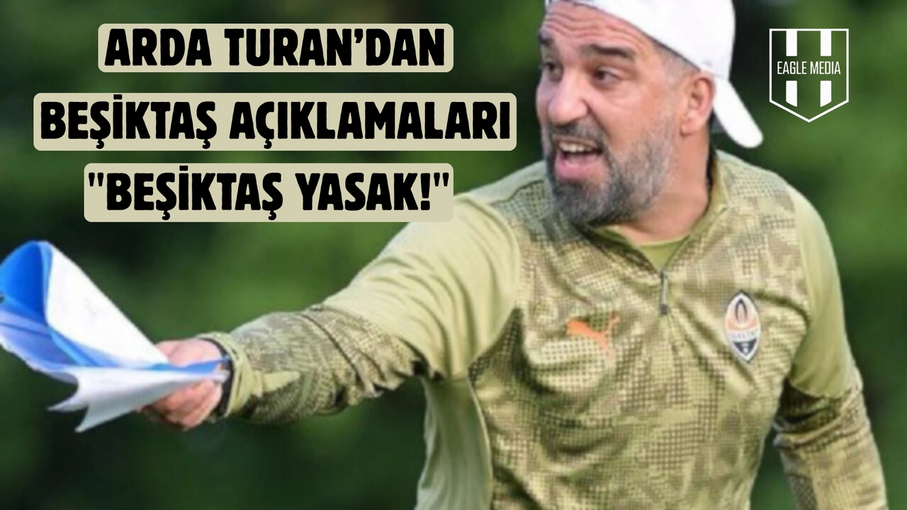 Shakhtar Donetsk Teknik Direktörü Arda Turan'dan Beşiktaş Yanıtı