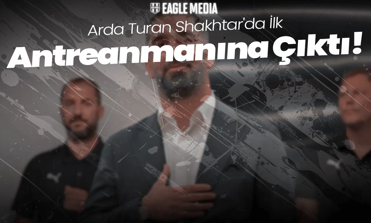Arda Turan Shakhtar'da İlk Antrenmanına Çıktı!