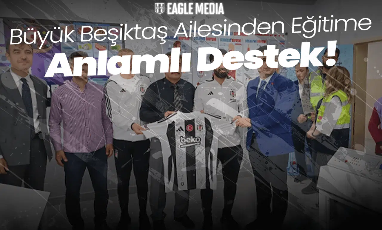 Büyük Beşiktaş Ailesinden Eğitime Anlamlı Destek: Yozgat'a Kütüphane, Rize'ye 2 Laboratuvar