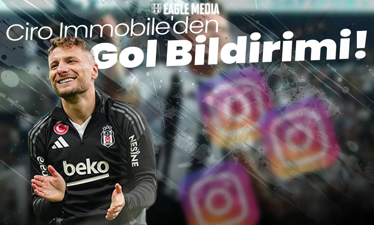 Ciro Immobile'den Gol Bildirimi!