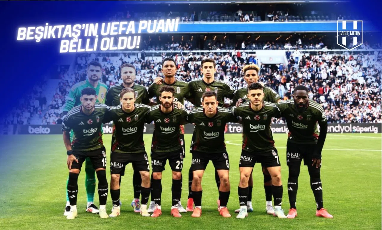 UEFA Kulüpler Listesinde Beşiktaş’ın Sıralaması Belli Oldu.