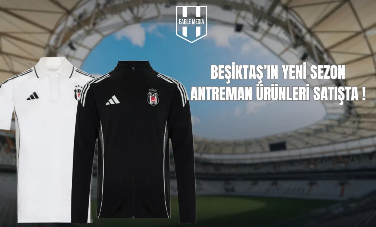 Beşiktaş’ın Yeni Sezon Antrenman Ürünleri Satışta!
