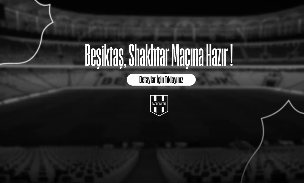 Beşiktaş, Shakhtar Maçına Hazır !