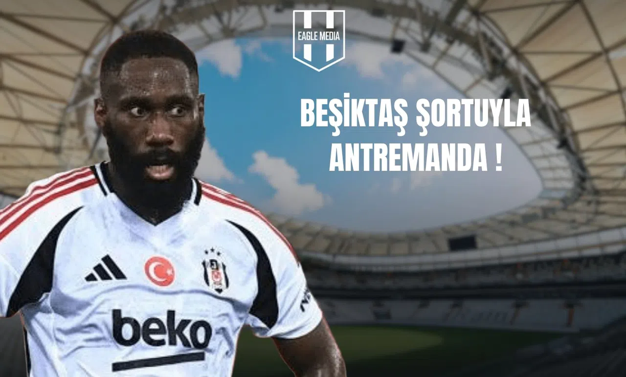Beşiktaş Şortuyla Antrenmanda!