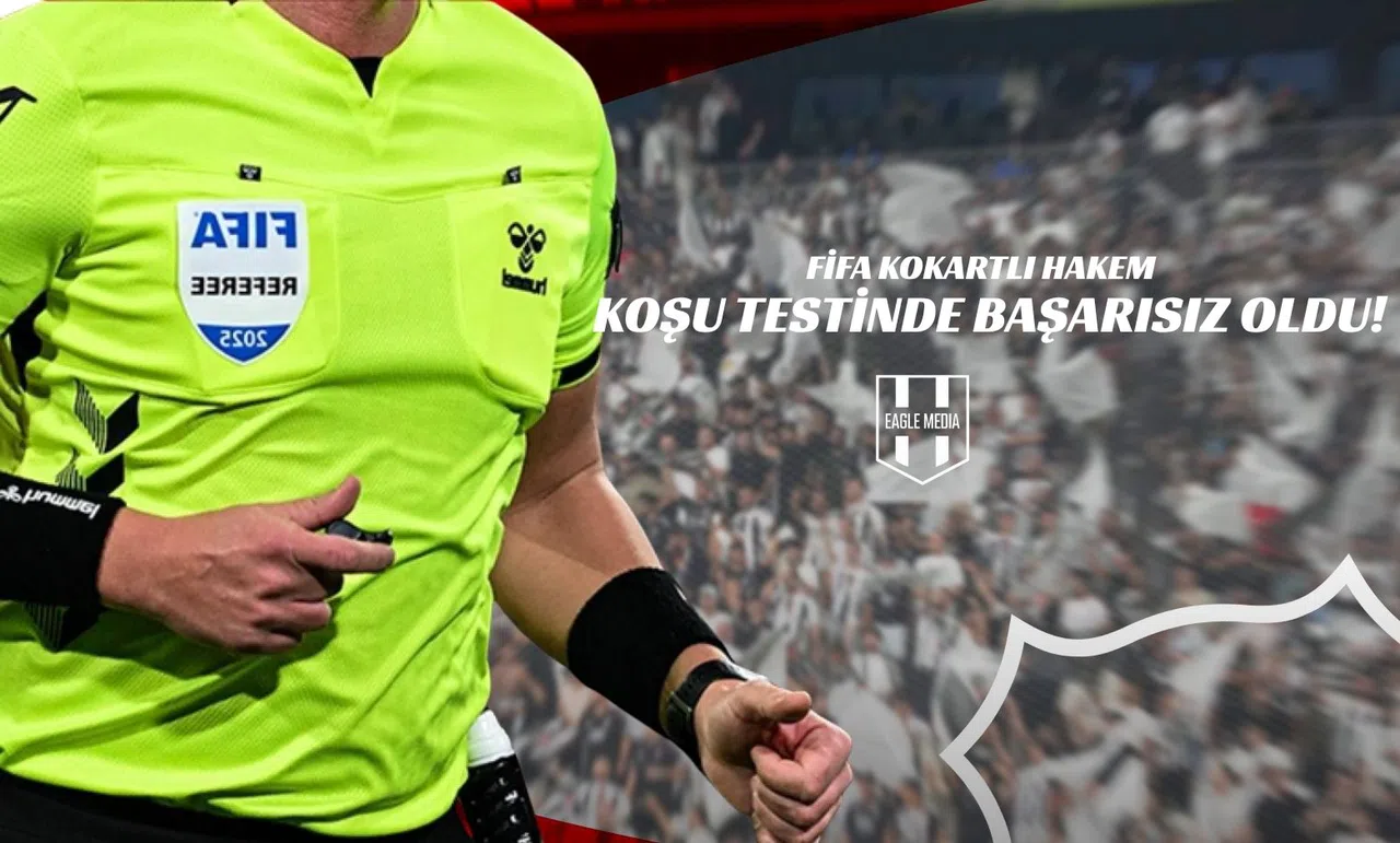 Fifa Kokartlı Hakem Koşu Testinde Başarısız Oldu!