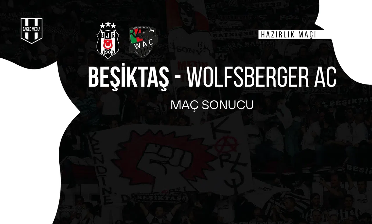 Hazırlık Maçı: Beşiktaş  2 - 3 Wolfsberger AC / Maç Sonucu