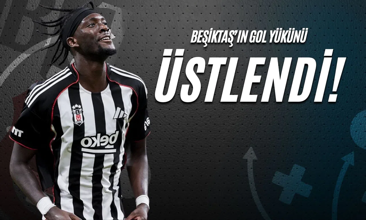 Beşiktaş’ın Gol Yükünü Üstlendi!
