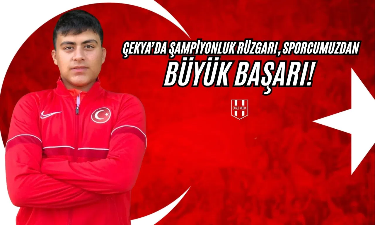 Çekya’da Şampiyonluk Rüzgarı: Sporcumuzdan Büyük Başarı!