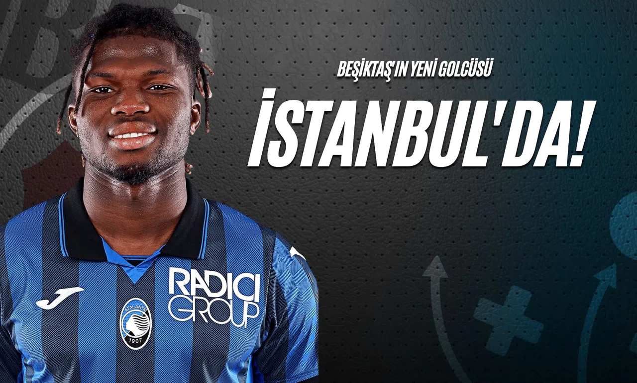Beşiktaş'ın Yeni Golcüsü İstanbul'da!