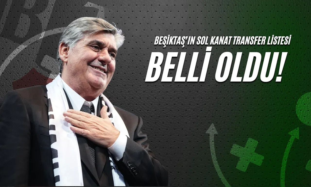 Beşiktaş Sol Kanat Transfer Listesi Belli Oldu!