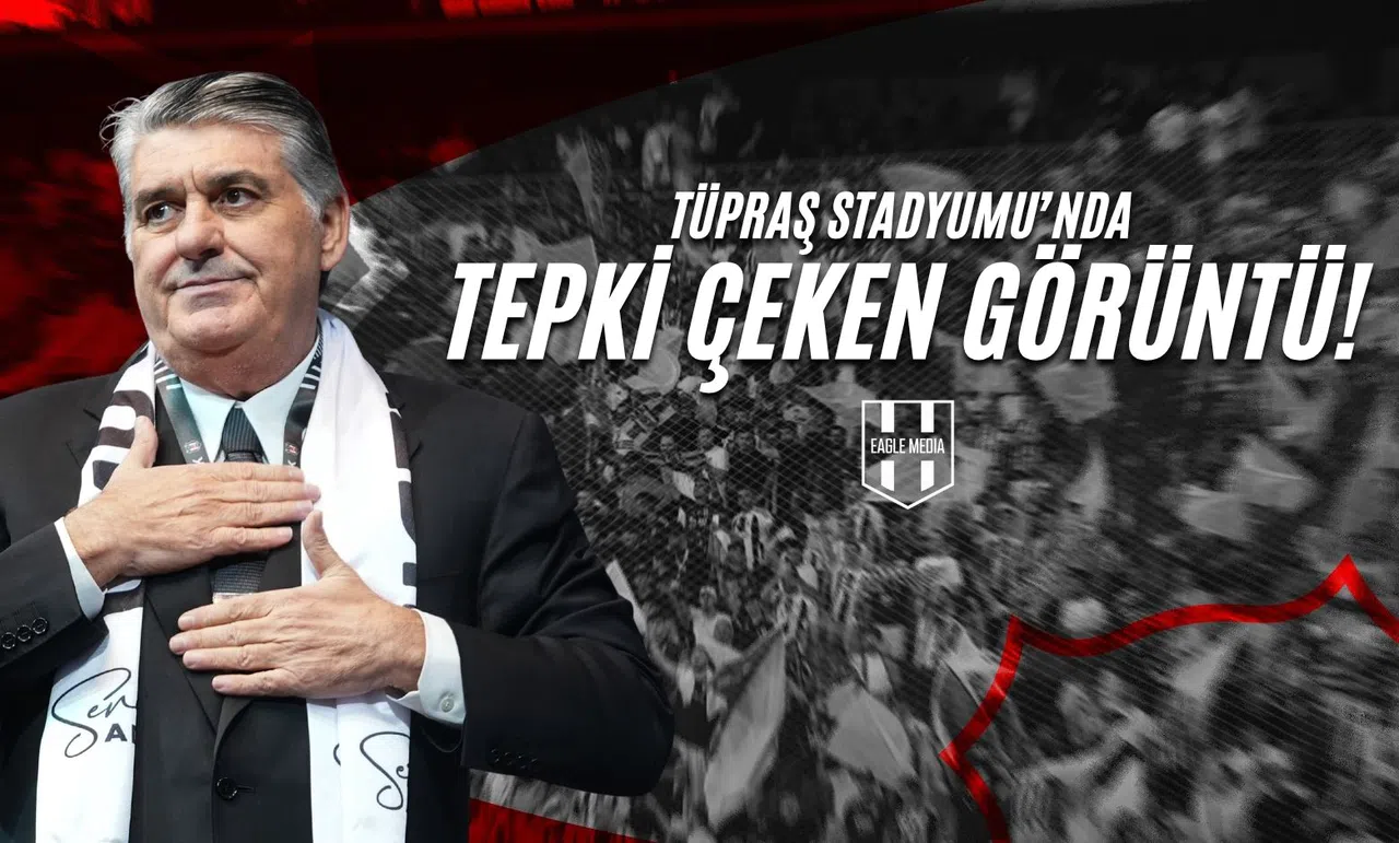 Tüpraş Stadyumunda Tepki Çeken Görüntü!