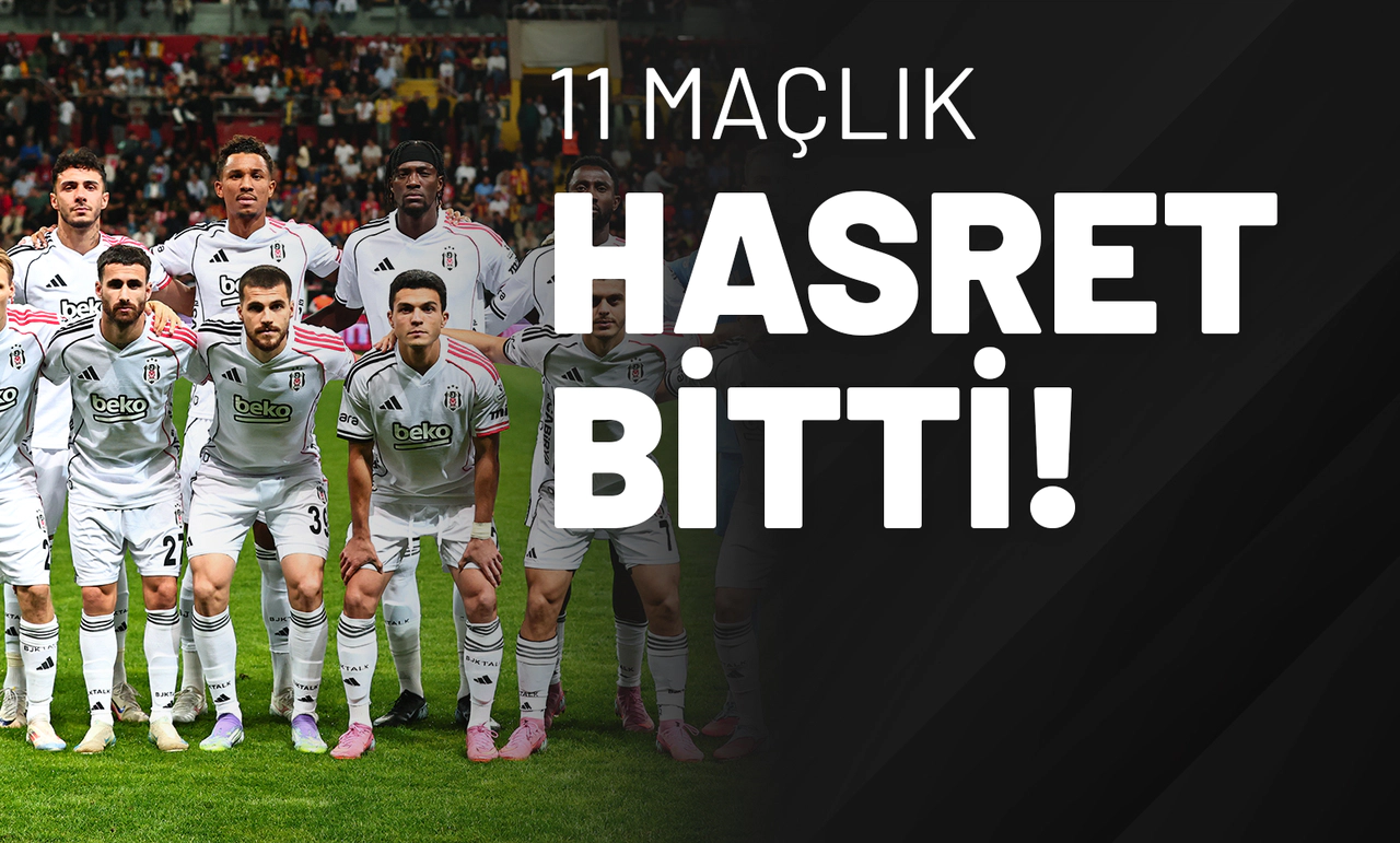 11 Maçlık Hasret Bitti