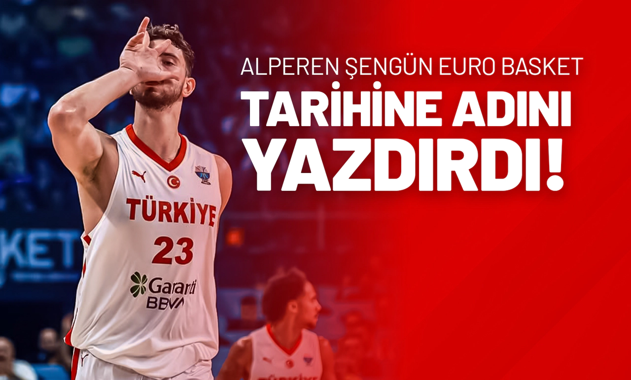 Alperen Şengün Euro Basket Tarihine Adını Yazdırdı!