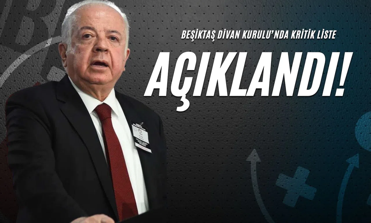 Beşiktaş Divan Kurulu’nda Kritik Liste Açıklandı!