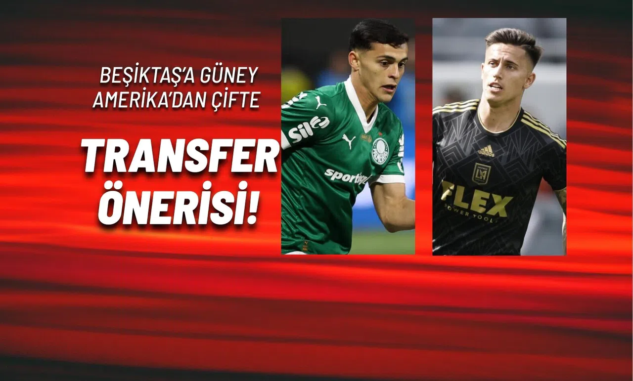 Beşiktaş’a Güney Amerika’dan Çifte Transfer Önerisi!
