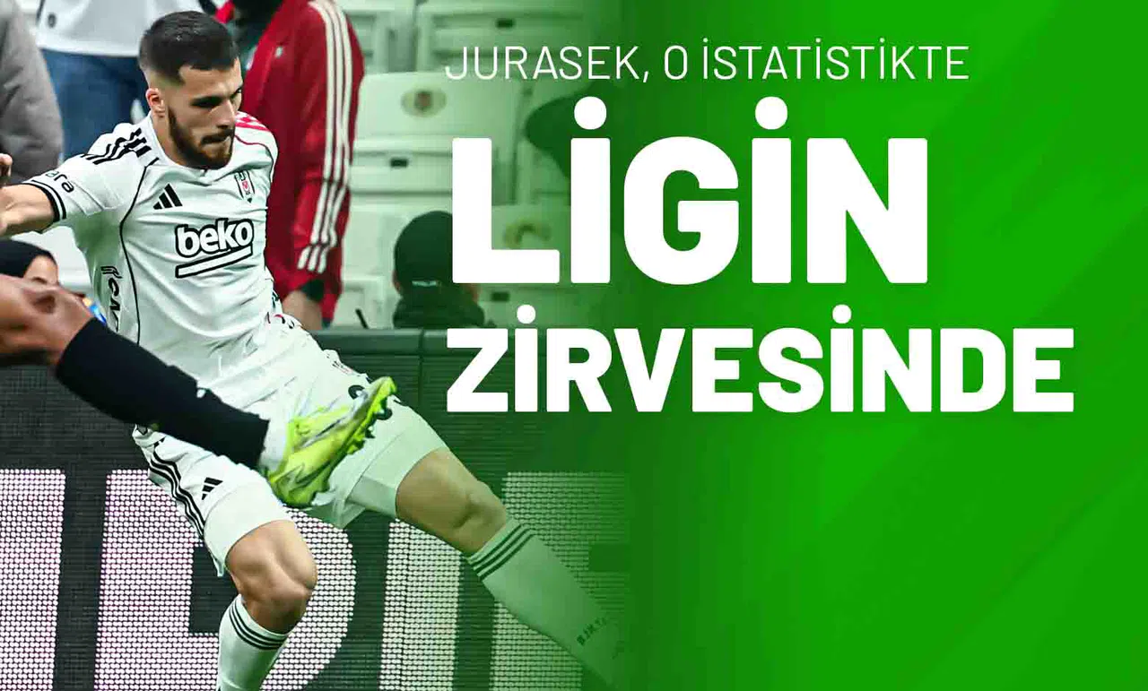 Jurasek, O İstatistikte Ligin Zirvesinde!