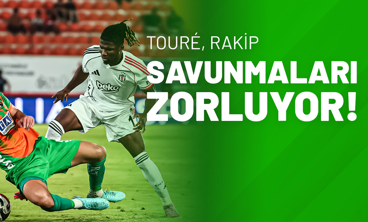 Touré, Rakip Savunmaları Zorluyor!