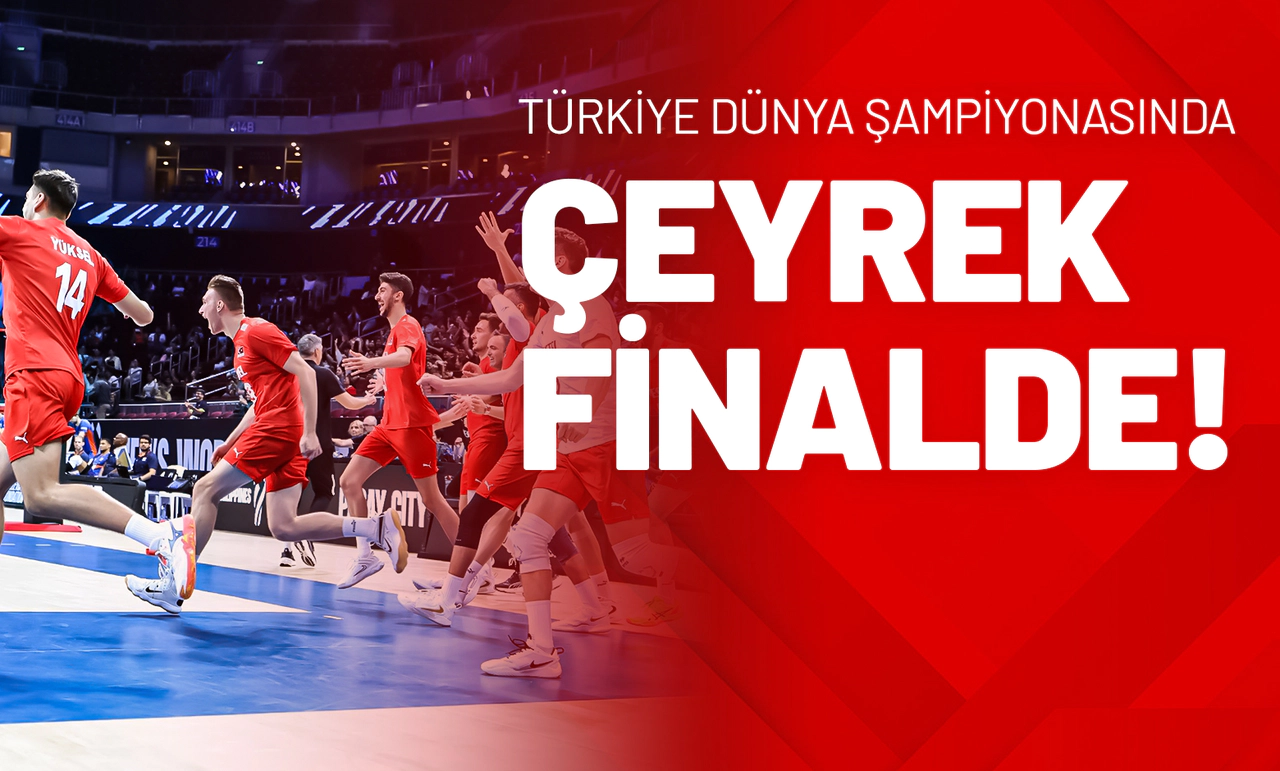 Türkiye Dünya Şampiyonasında Çeyrek Finalde!