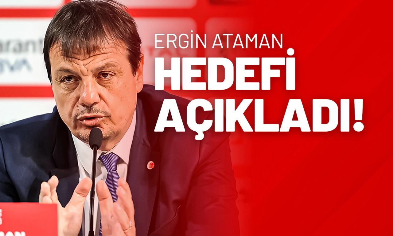 Ergin Ataman Hedefi Açıkladı!