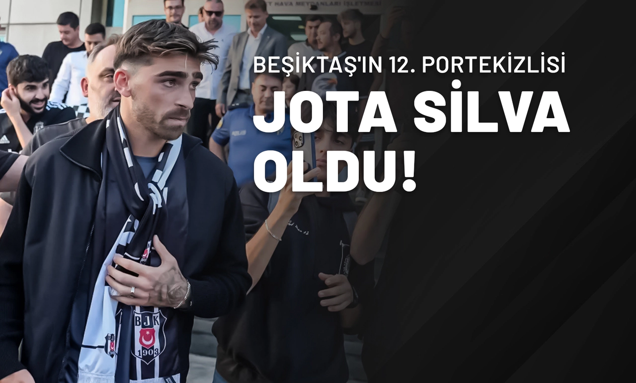 Beşiktaş'ın 12. Portekizlisi Jota Silva Oldu!