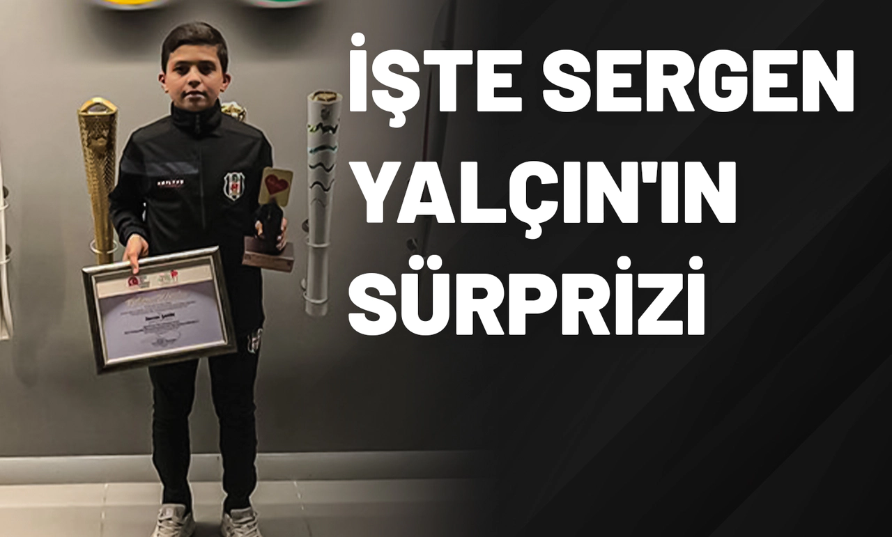 İşte Sergen Yalçın'ın Sürprizi