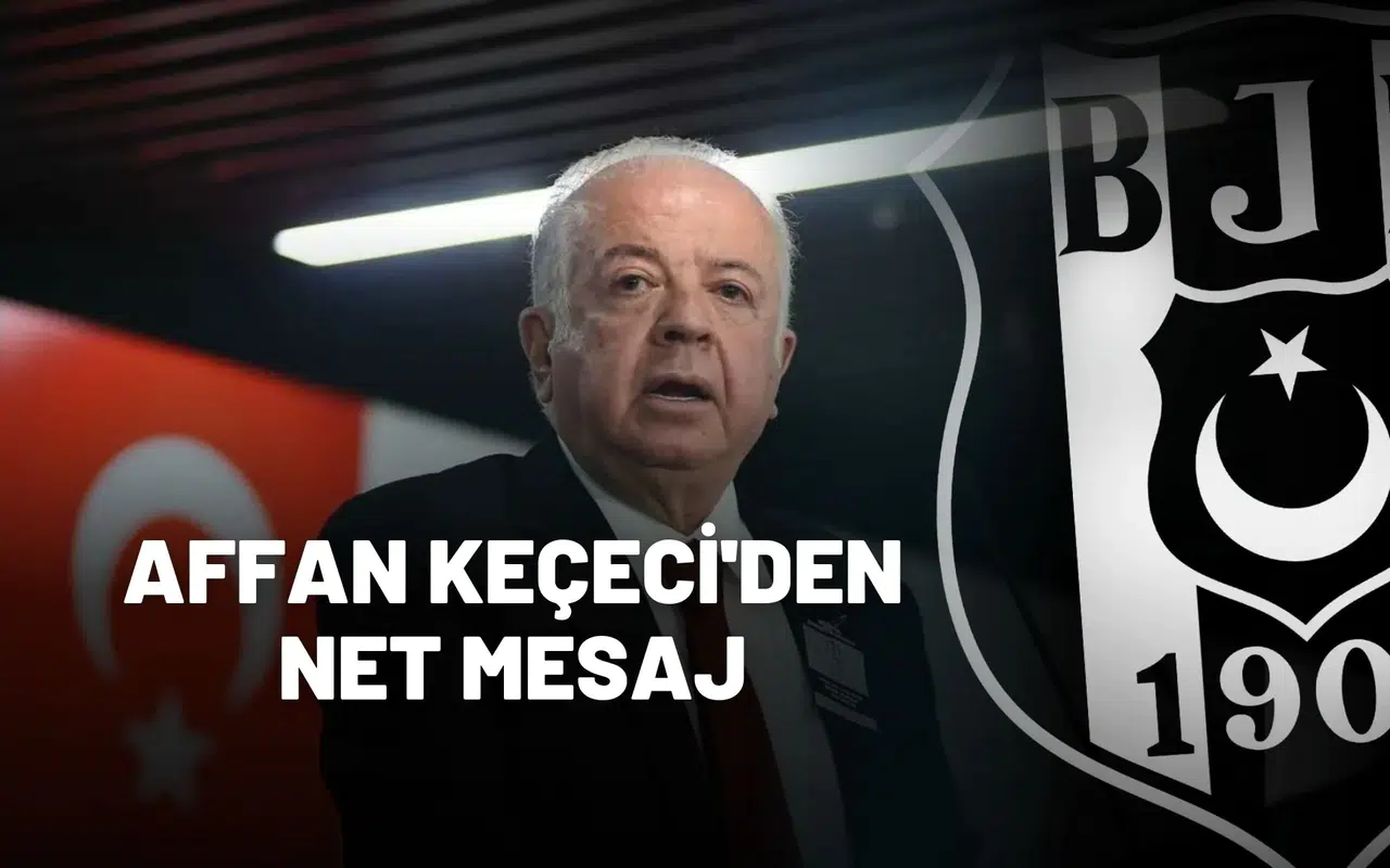 Affan Keçeci'den Net Mesaj: "Beşiktaş  Sahipsiz Değil"