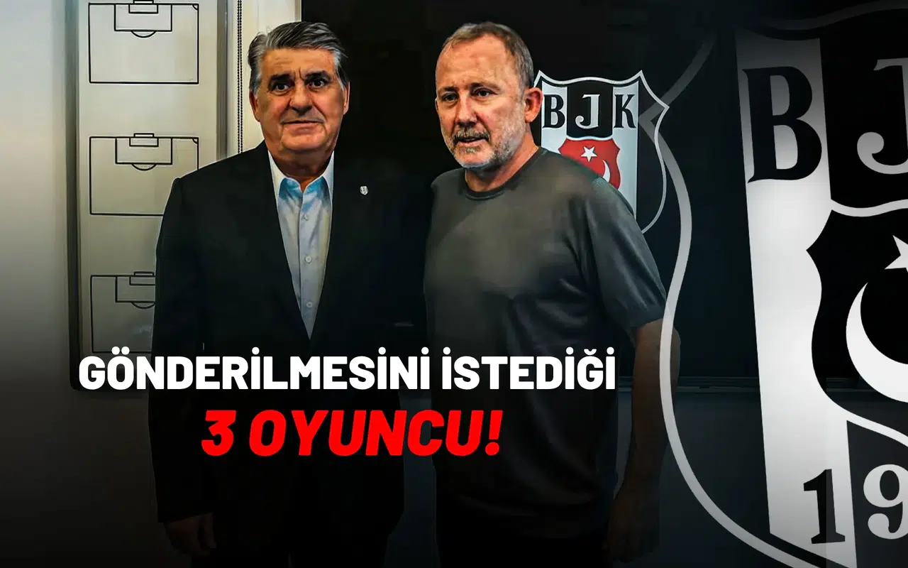 Sergen Yalçın Gönderilmesini İstediği 3 Oyuncunun İsimleri