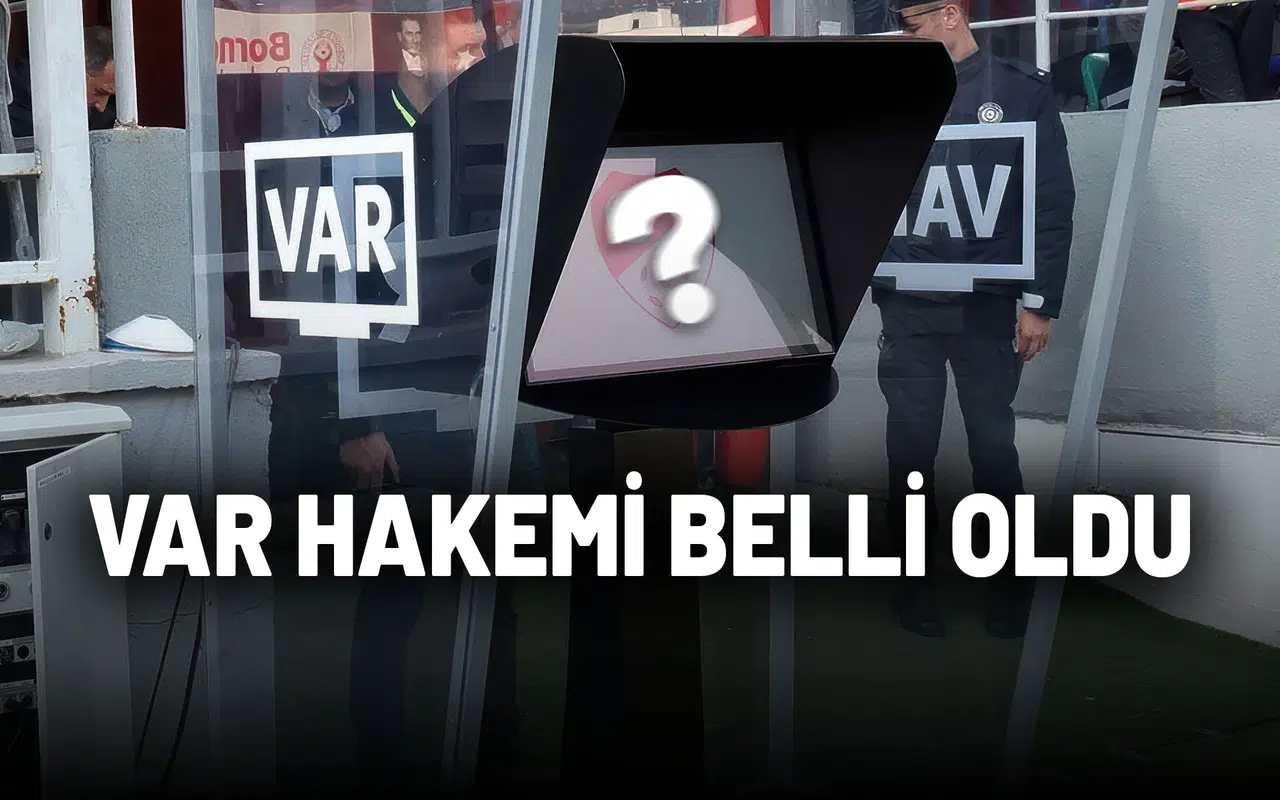 Kasımpaşa Beşiktaş Maçının VAR  Hakemi Belli Oldu