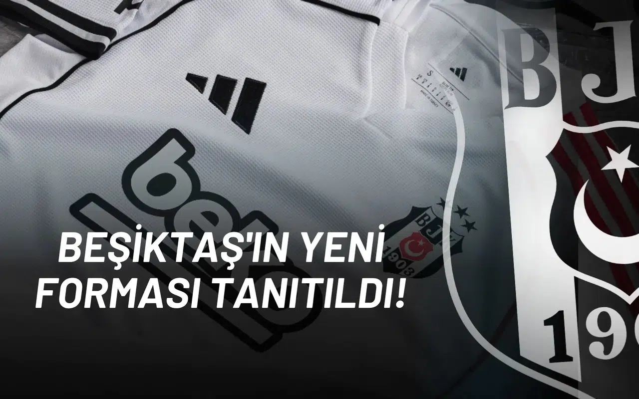 Beşiktaş'ın Yeni Forması Tanıtıldı, Gri Renk Dikkat Çekti