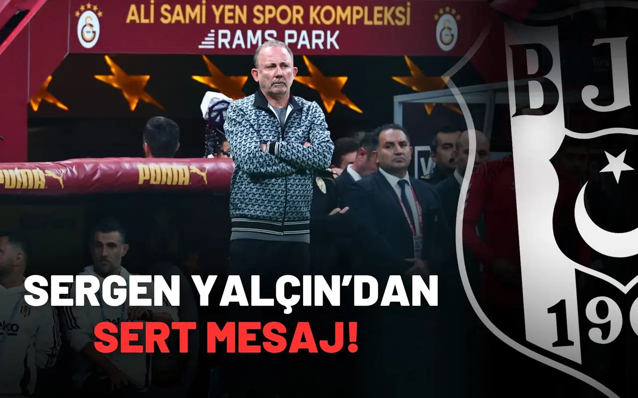 Sergen Yalçın’dan Sert Mesaj: Puan Kaybına Tahammül Yok