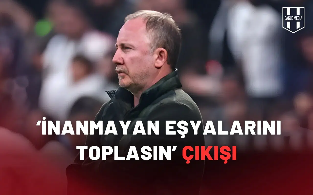 Sergen Yalçın’dan ‘inanmayan eşyalarını toplasın’ çıkışı