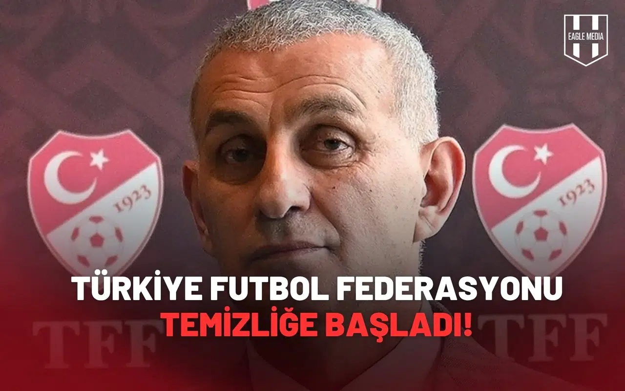 Türkiye Futbol Federasyonu kendi bahçesinde temizliğe başladı