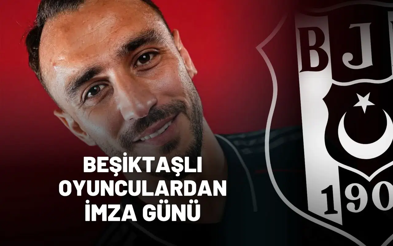 Beşiktaşlı Futbolcular İmza Gününde Taraftarla Buluşuyor