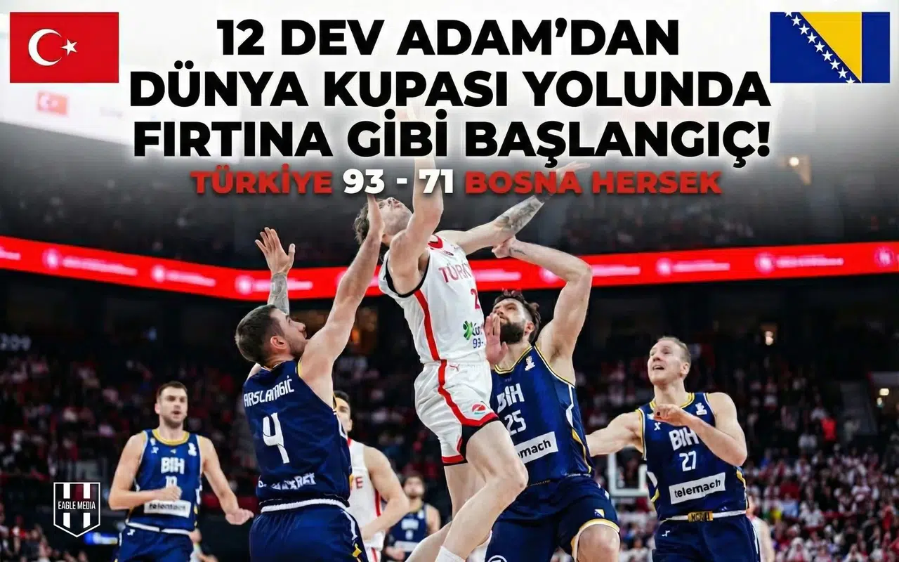 12 Dev Adam'dan Dünya Kupası yolunda fırtına gibi başlangıç! Biberovic Fark Yarattı