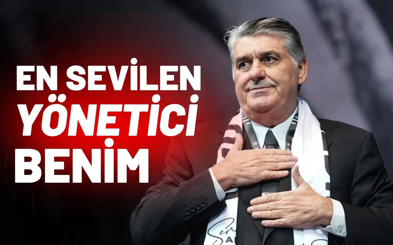 Serdal Adalı: Son yıllarda en sevilen yönetici benim