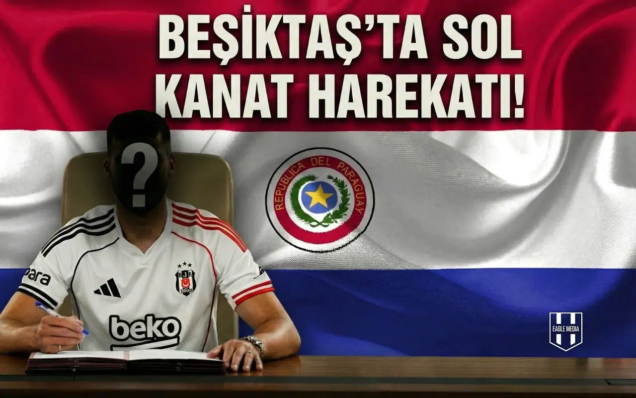 Beşiktaş'ta sol kanat harekatı! Ocak listesinin zirvesinde Paraguaylı yıldız var