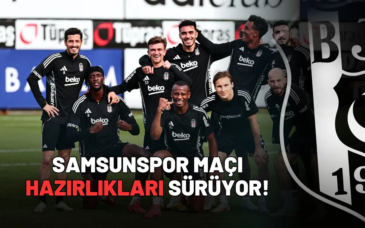 Samsunspor maçı hazırlıkları sürüyor!