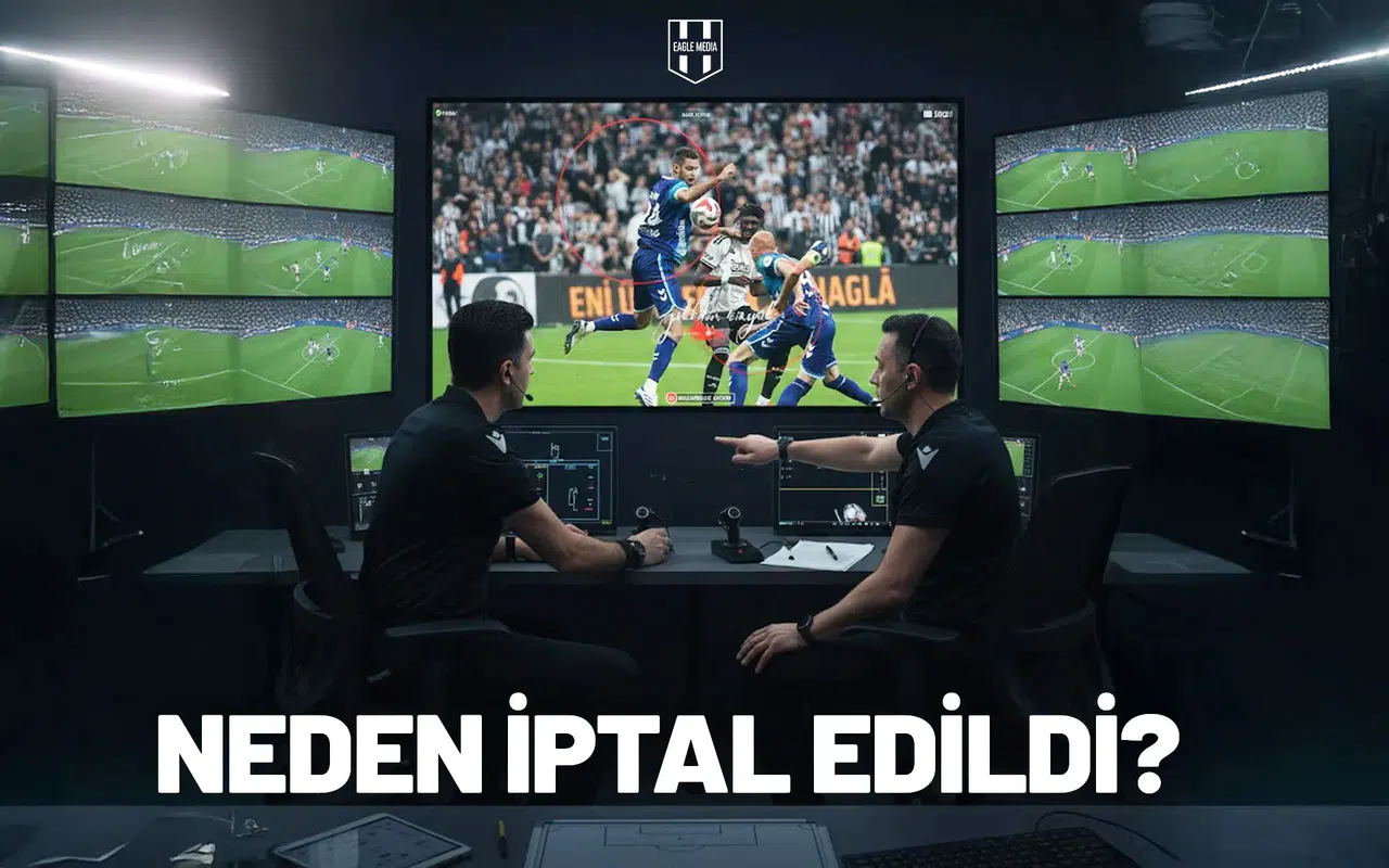 Beşiktaş’ın iptal edilen penaltısının VAR konuşmaları açıklandı